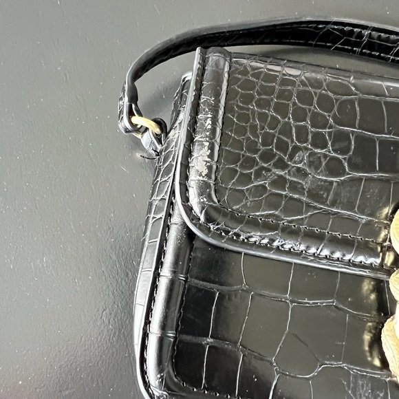 Zara Faux Snake Skin Purse - Picture 9 of 10